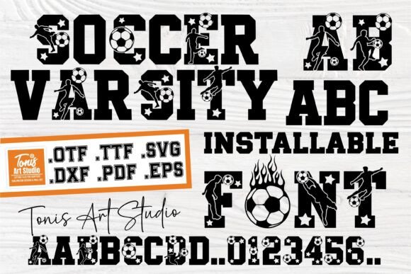 Ab Soccer Varsity: A Font for the Beautiful Game