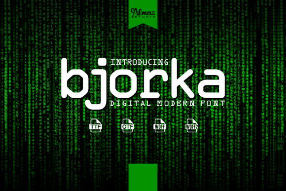 Bjorka: A Vintage Pixel Font for Modern Designs