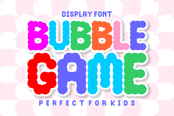 Bubble Game: A Pop of Fun for Playful Designs