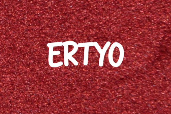 Ertyo: A Modern Typeface for Fashion and Creative Design