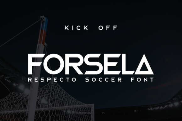Forsela: Where Gridiron Grit Meets Typographic Elegance