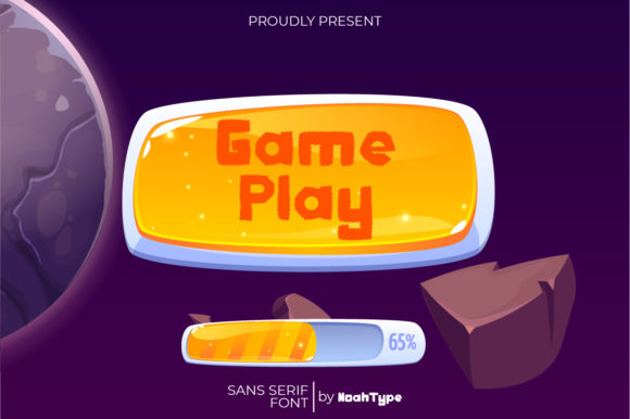 Game Play: A Bold Display Font for Modern Design