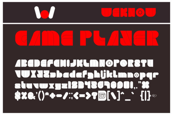 Game Player: The Groovy Display Font for Bold Designs