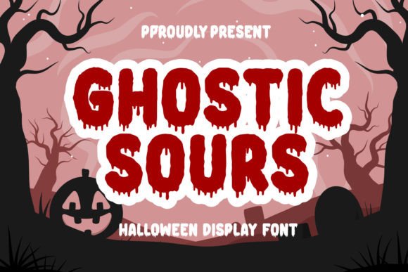 Ghostic Sours: The Chilling Typeface for Halloween Design