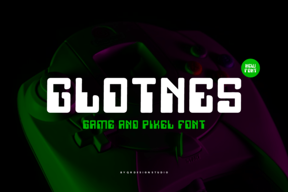 Glotnes: A Pixel Font for Modern Creators