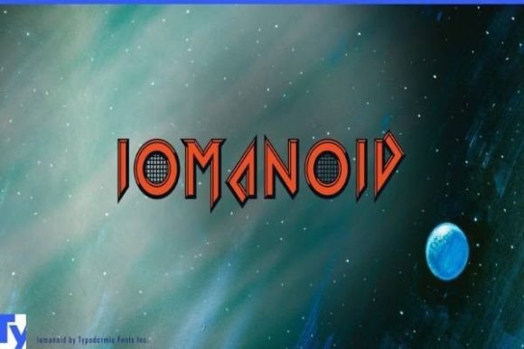 Iomanoid: A Retro-Modern Font for Bold Design