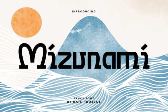 Mizunami: A Modern Sans Serif for Bold Creations