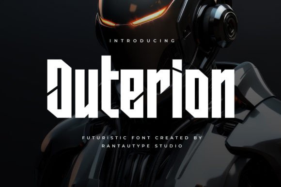 Outerion: A Futuristic Font for Bold, Modern Design