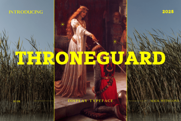Throneguard: Commanding Display Typeface