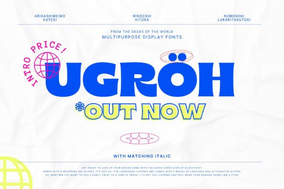 Ugroh Display Black: A Bold Choice for Modern Design