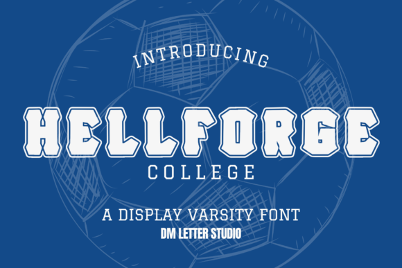 Unleash Tough Varsity Energy with Hell Forge College